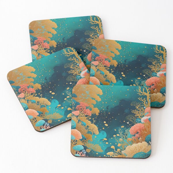 Item preview, Ocean Jewel Abstraction designed and sold by Lizetteh.