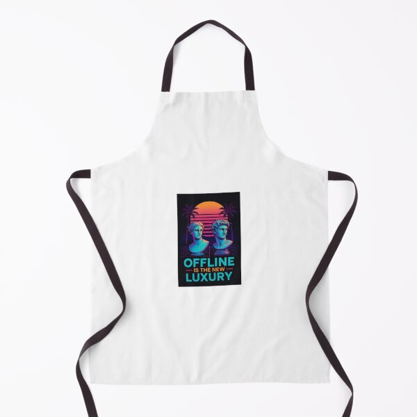 Item preview, Offline Is the New Luxury – Vaporwave Aesthetic Art designed and sold by Print_Drip.
