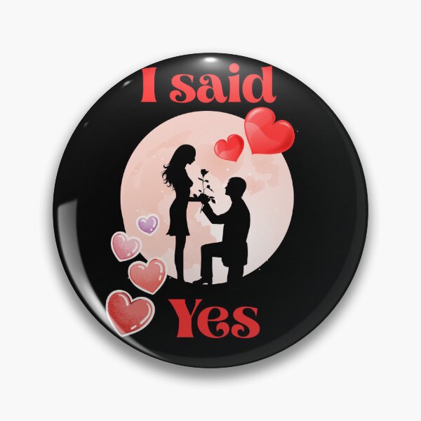 Item preview, He proposed and I said Yes designed and sold by DżodżoJoy.