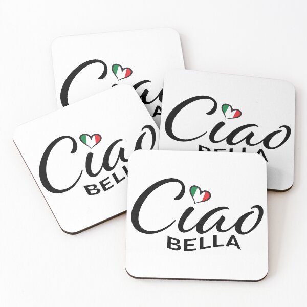 Item preview, Ciao Bella Italian Flag Design designed and sold by Freshinkshop.