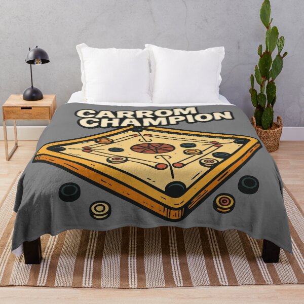 Item preview, Carrom Champion Retro designed and sold by TomFrontierArt.