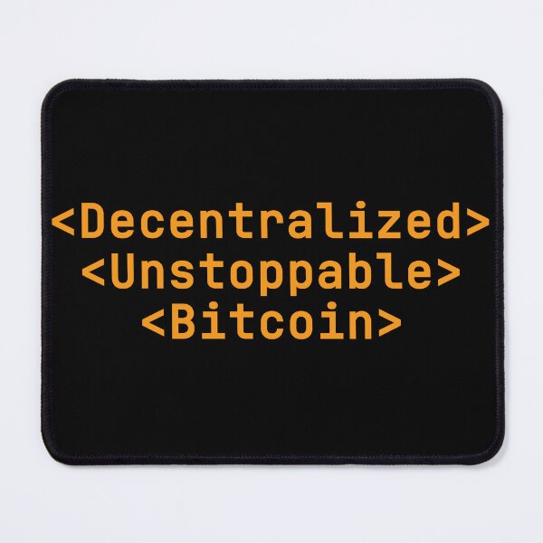 Item preview, Unstoppable - BTC Mindset Edition designed and sold by Silvernuit.