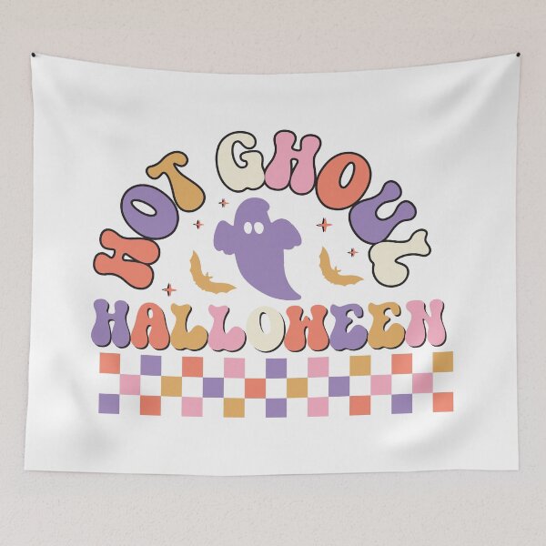 Item preview, Hot Ghoul Halloween – Sassy Spooky Ghost designed and sold by artcultreone.