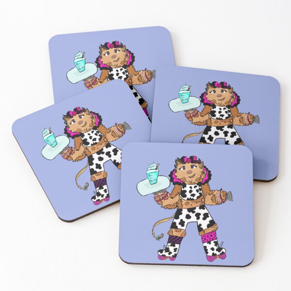 Item preview, Toffee the cow designed and sold by Swirling_UniverseShop.