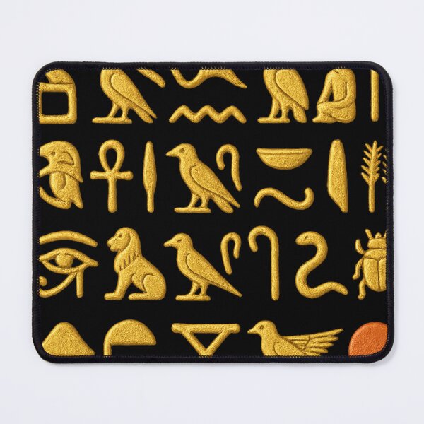 Item preview, Golden Egyptian hieroglyphs designed and sold by optimusprime39.