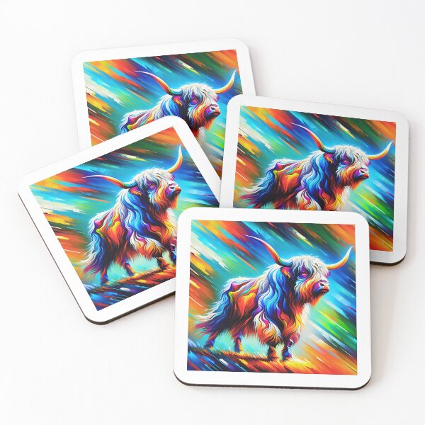 Item preview, Acrylic Yak Art designed and sold by TheAnimalZ00.