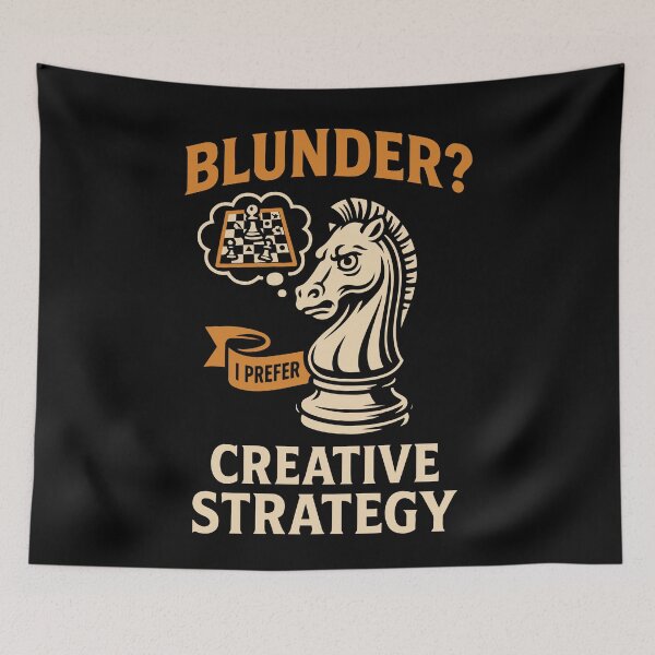 Item preview, Blunder? I Prefer Creative Strategy Chess designed and sold by LuminOrb.
