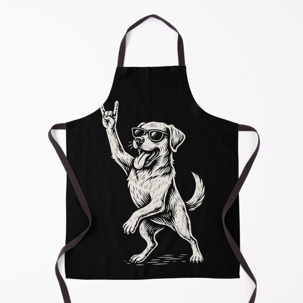 Item preview, Rock Music Dog Golden Retriever Funny designed and sold by LuminOrb.