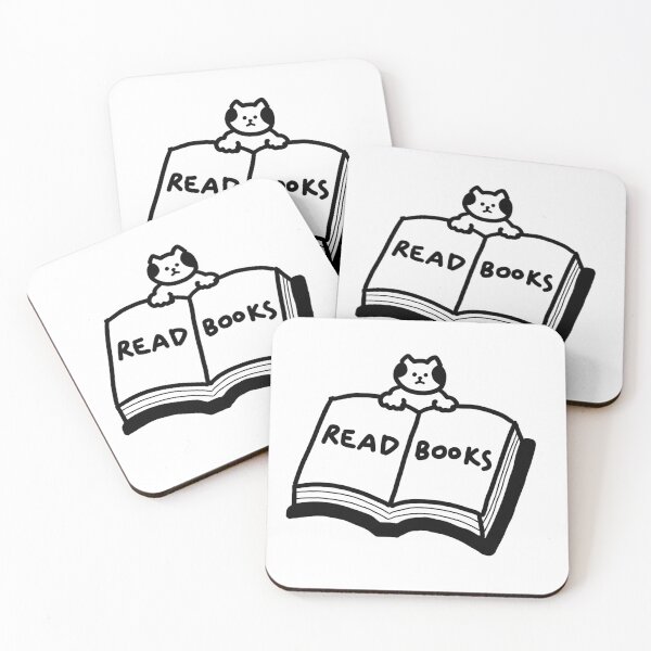 Item preview, a Cat reads a book designed and sold by superbaechoo.