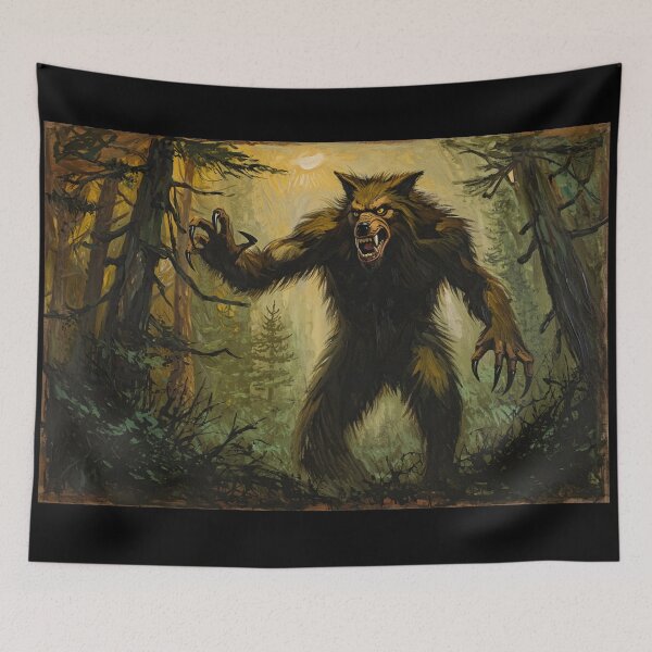 Item preview, Werewolf in the night designed and sold by Vintage Designs +.