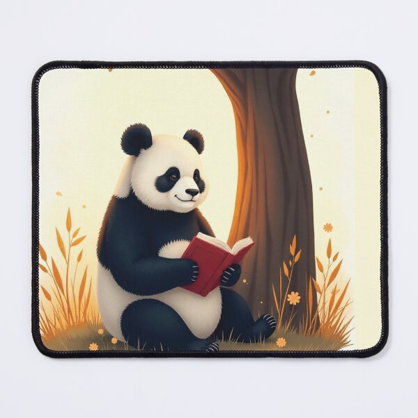 Item preview, panda reading book designed and sold by RaidenMDS.