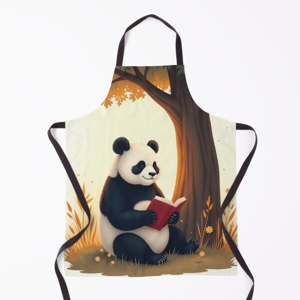 Item preview, panda reading book designed and sold by RaidenMDS.