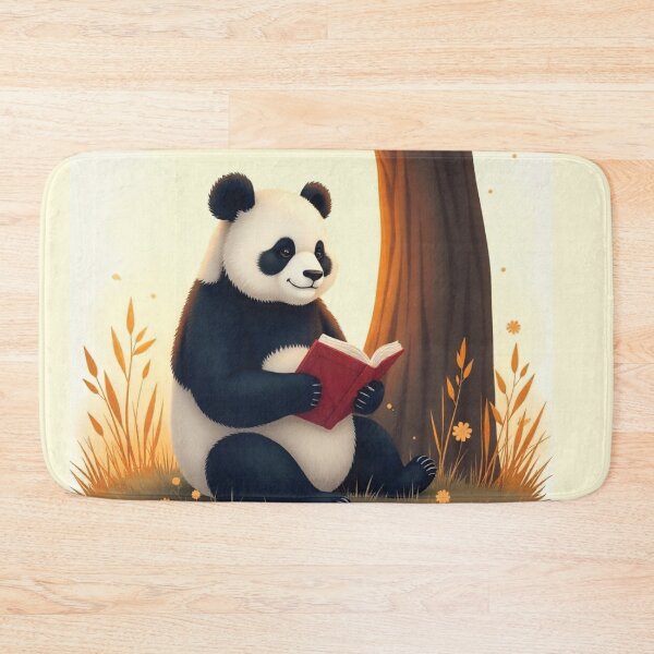 Item preview, panda reading book designed and sold by RaidenMDS.
