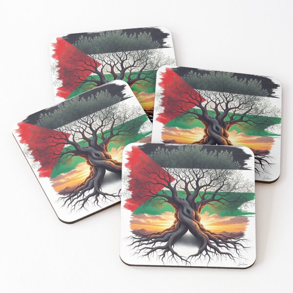 Item preview, Roots of Peace - Palestinian Heritage Olive Tree designed and sold by spectomine.