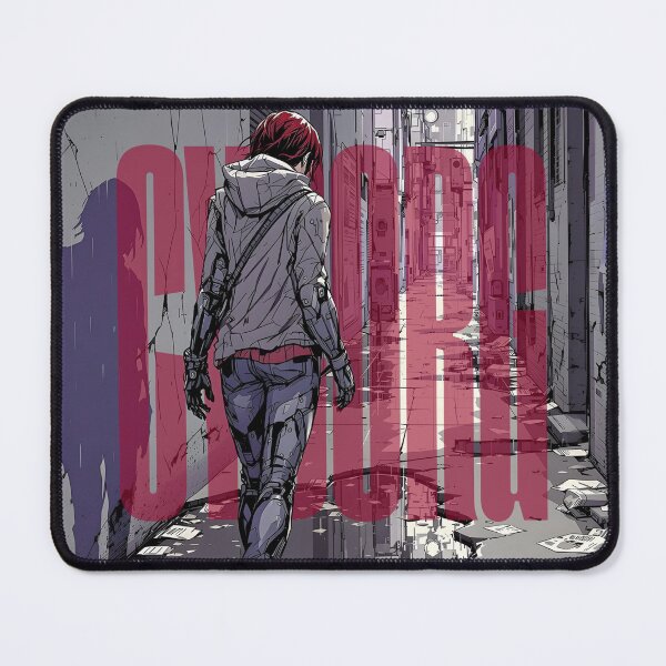 Item preview, Beaux Animes Digital Art, Cyberpunk Cyborg Anime Girl Streetwear designed and sold by Beauxanimes.
