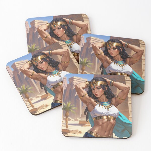 Item preview, The beautiful Egyptian Priestess anime art designed and sold by Vintage Designs +.