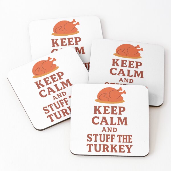 Item preview, Keep Calm and Stuff the Turkey - Funny Thanksgiving designed and sold by LuxeGraphix.