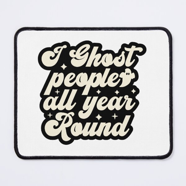 Item preview, I Ghost People All Year Round – Funny Ghost Humor designed and sold by artcultreone.