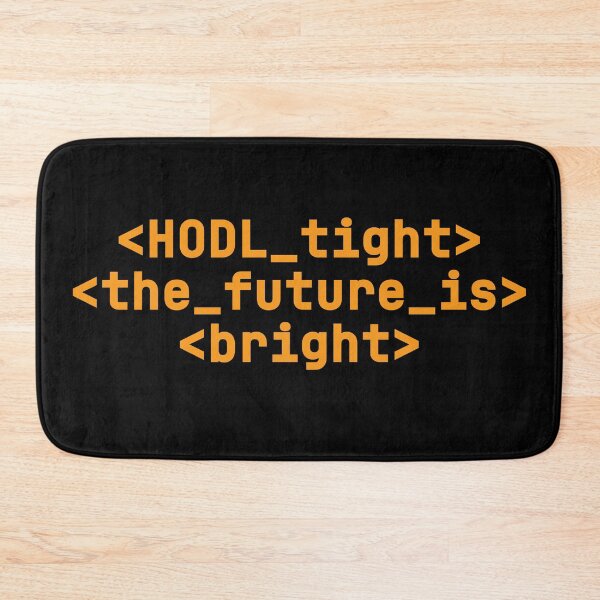 Item preview, Hodl tight- BTC Mindset Edition designed and sold by Silvernuit.
