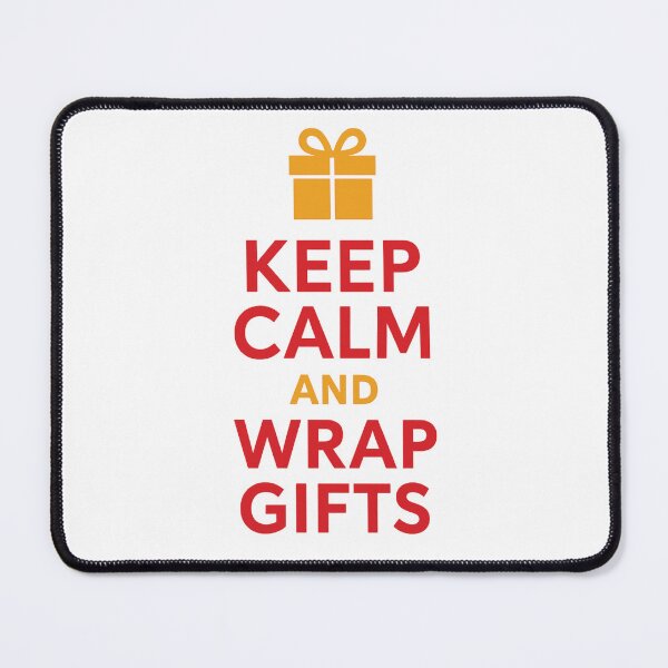 Item preview, Keep Calm and Wrap Gifts - Funny Christmas Wrapping designed and sold by LuxeGraphix.