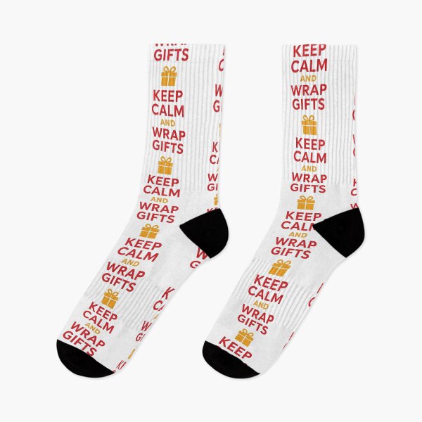 Item preview, Keep Calm and Wrap Gifts - Funny Christmas Wrapping designed and sold by LuxeGraphix.