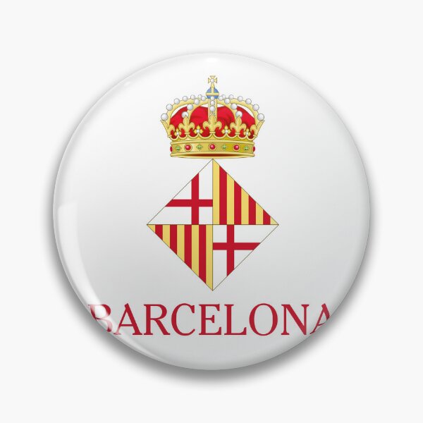 Artikelvorschau, Wappen von Barcelona, Spanien entworfen und verkauft von jeshands.