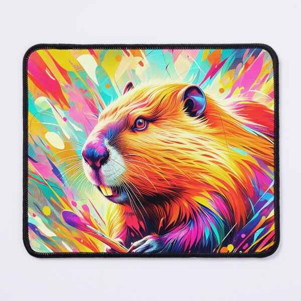 Item preview, Beaver Acrylic Art designed and sold by TheAnimalZ00.