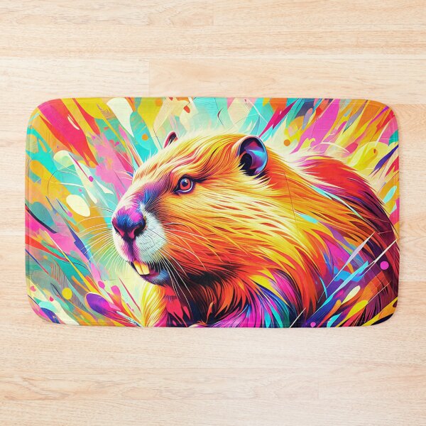 Item preview, Beaver Acrylic Art designed and sold by TheAnimalZ00.