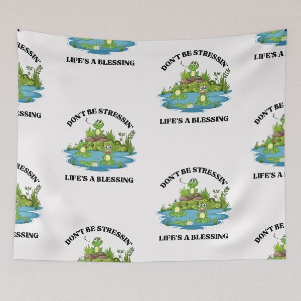 Item preview, Don't Be Stressin' Life's a Blessin' designed and sold by beezzz4you.