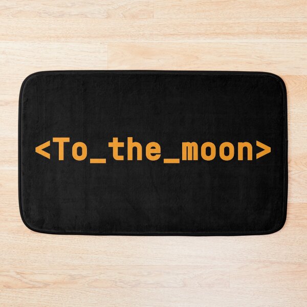 Item preview, To the moon - BTC Mindset Edition designed and sold by Silvernuit.