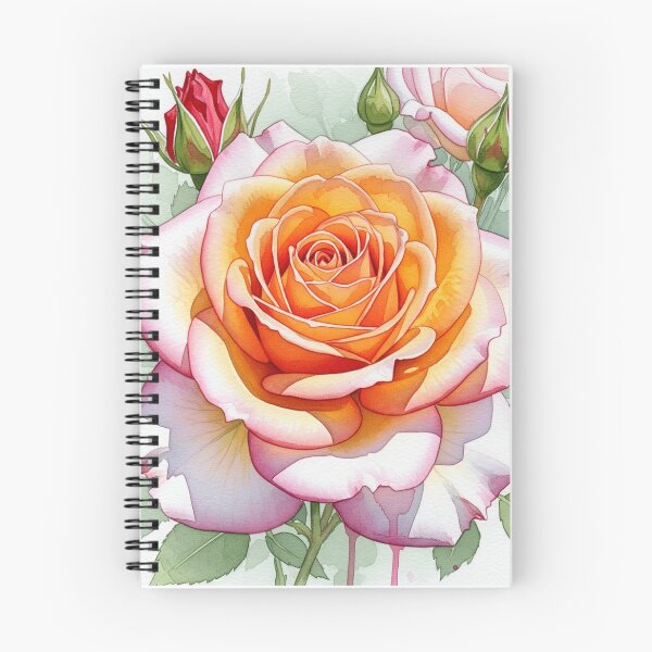 Item preview, Orange Blush Rose designed and sold by BYnomi.