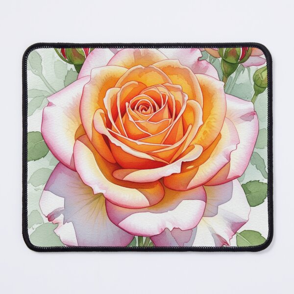 Item preview, Orange Blush Rose designed and sold by BYnomi.