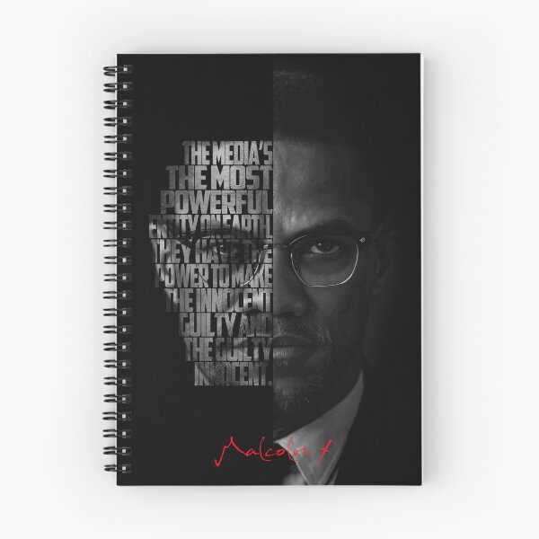 Item preview, Malcolm X – Iconic Quote designed and sold by Enea Kelo.