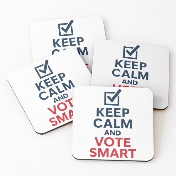 Item preview, Keep Calm and Vote Smart - Political Awareness designed and sold by LuxeGraphix.