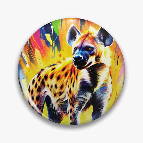 Item preview, Hyena Acrylic Art designed and sold by TheAnimalZ00.