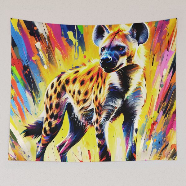 Item preview, Hyena Acrylic Art designed and sold by TheAnimalZ00.