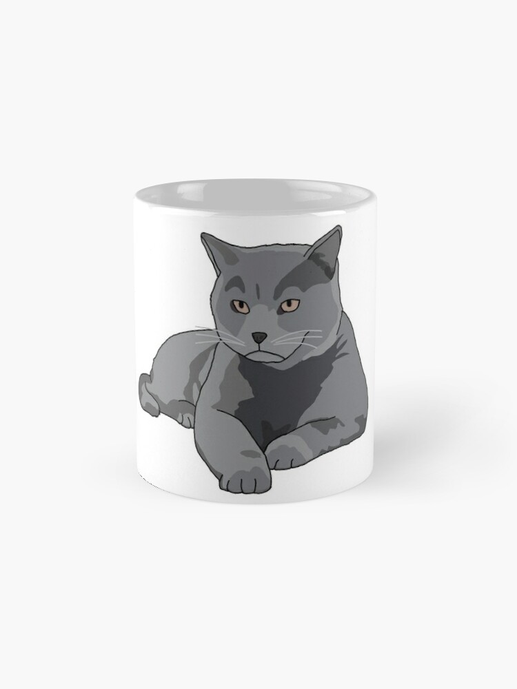 Alternate view of British shorthair, cat, gift Coffee Mug