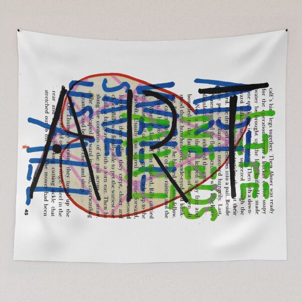 Artikelvorschau, KUNST LEBEN BRAUCHT KUNST KUNST WIRD UNS ALLE RETTEN von hh5art entworfen und verkauft von hh5art.