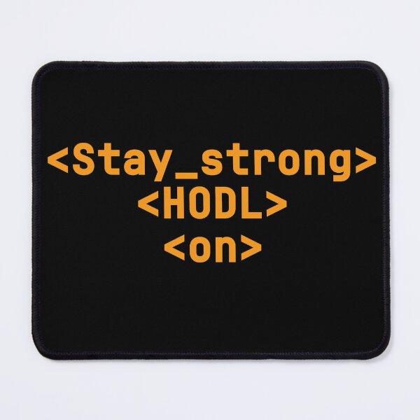 Item preview, Stay strong - BTC Mindset Edition designed and sold by Silvernuit.