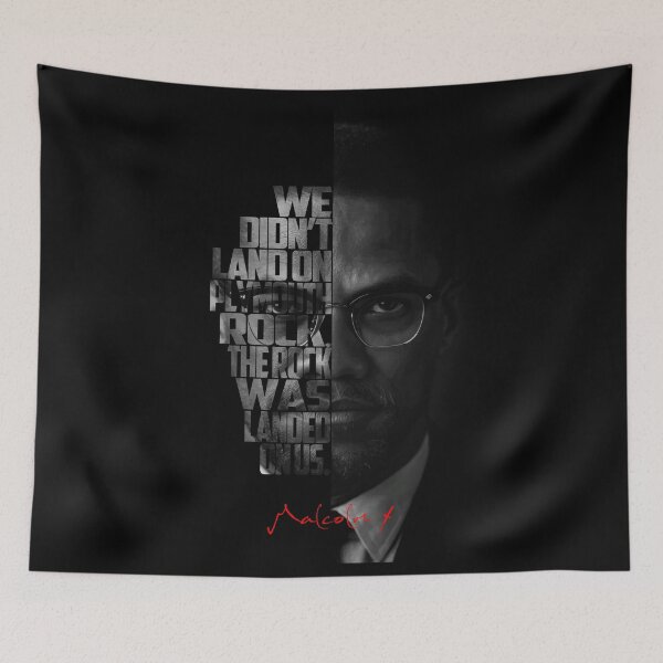 Item preview, Malcolm X – Iconic Quote designed and sold by Enea Kelo.