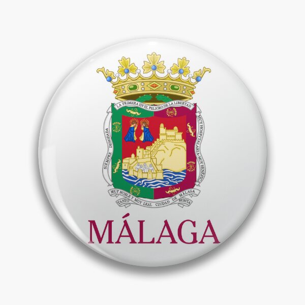 Artikelvorschau, Wappen von Málaga, Spanien entworfen und verkauft von jeshands.