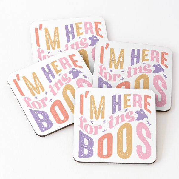 Item preview, I’m Here for the Boos – Funny Halloween Party designed and sold by artcultreone.
