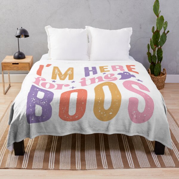 Item preview, I’m Here for the Boos – Funny Halloween Party designed and sold by artcultreone.