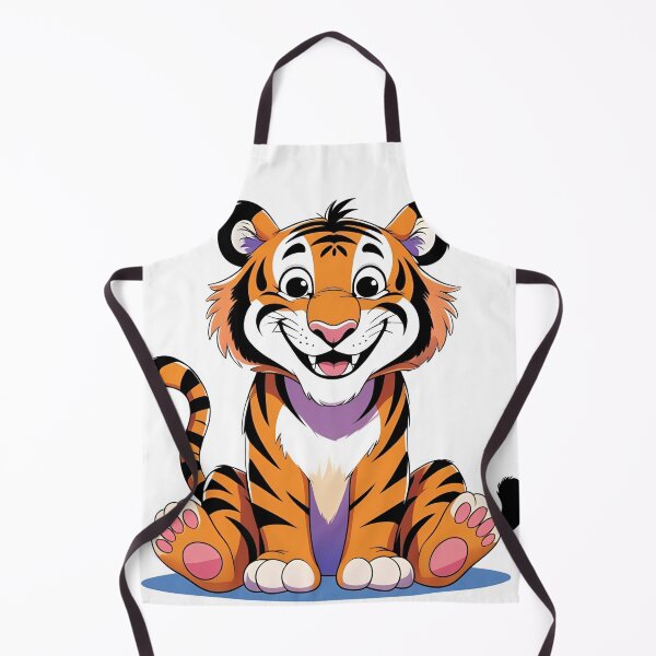 Item preview, Cute Animated Tiger | Kawaii Cartoon Style designed and sold by Mateusz Olczyk.