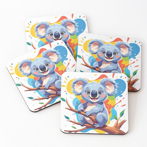 Item preview, Colorful Koala | Cute Rainbow Cartoon Design designed and sold by Mateusz Olczyk.