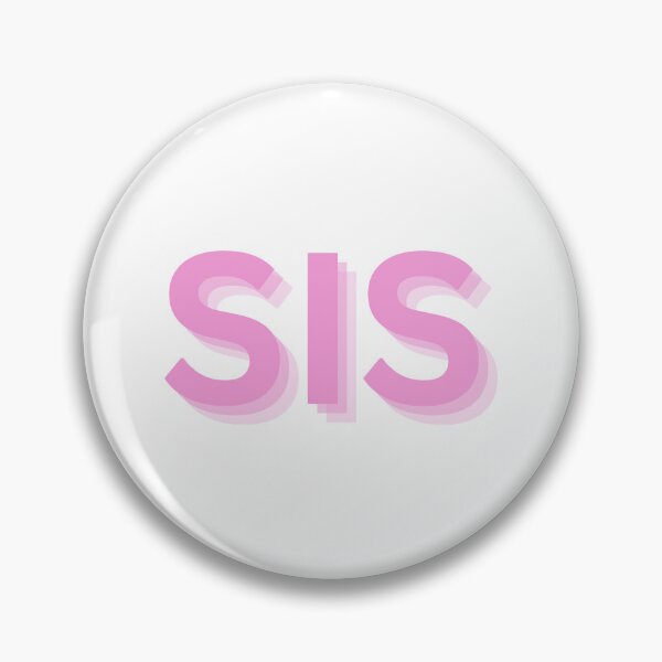 Item preview, SIS Bold Typography – Stylish Printed Design for Sisters & BFFs designed and sold by disenokart.