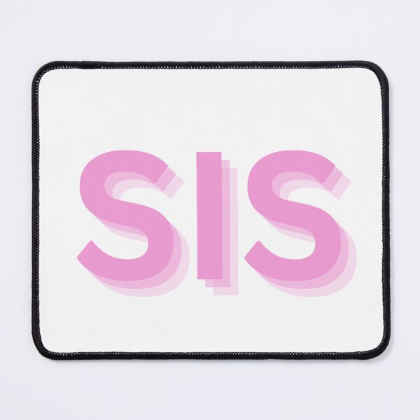 Item preview, SIS Bold Typography – Stylish Printed Design for Sisters & BFFs designed and sold by disenokart.
