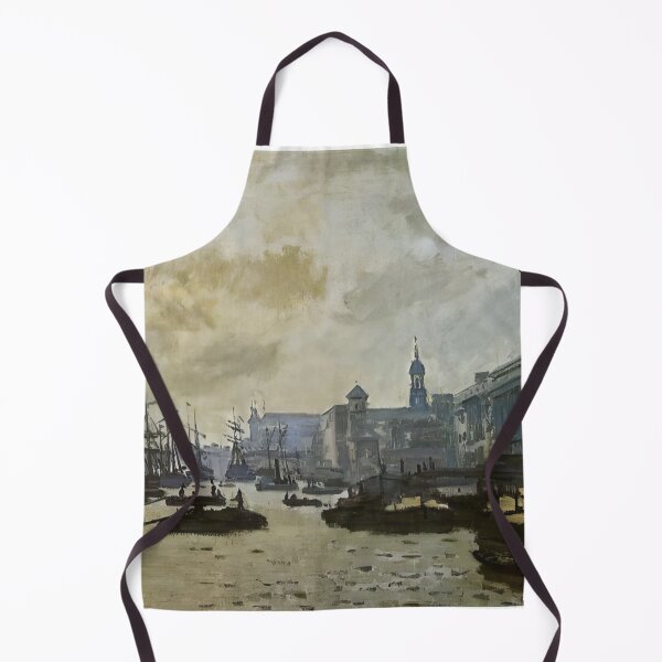 Item preview, The Port of London   1871 by Claude Monet designed and sold by GabyddAlessandr.