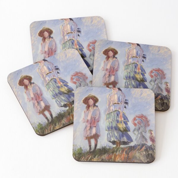 Item preview, The Promenade  study   1886 by Claude Monet designed and sold by GabyddAlessandr.
