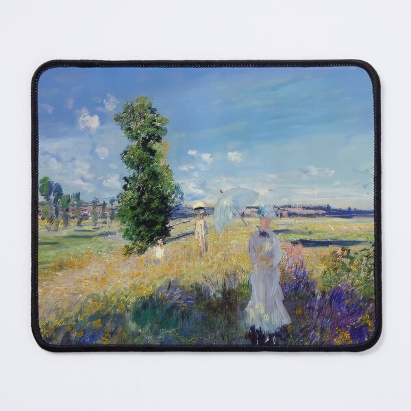 Item preview, The Promenade Argenteuil 1875 by Claude Monet designed and sold by GabyddAlessandr.